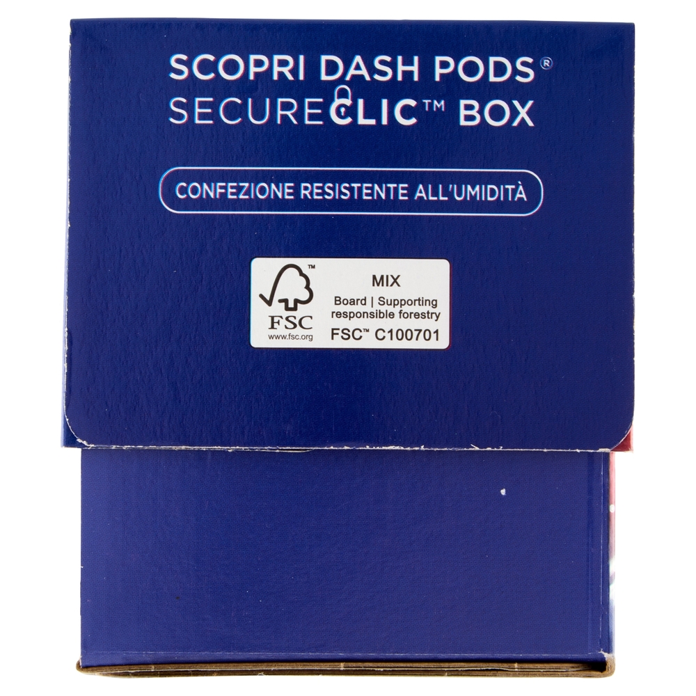 Dash Power Pods Detersivo Lavatrice In Capsule, Azione Extra-Igienizzante, 19 Lavaggi 442,7 g